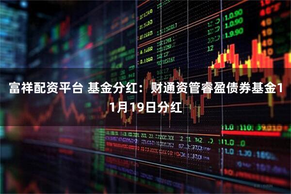 富祥配资平台 基金分红：财通资管睿盈债券基金11月19日分红